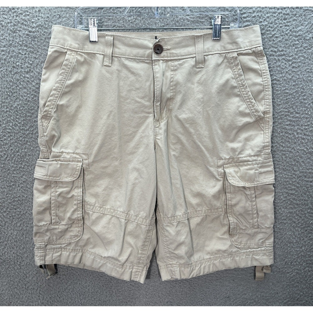 Urban Pipeline Shorts Mens 36 Tan Cargo Pockets Baggy Workwear Grunge Skater Y2K